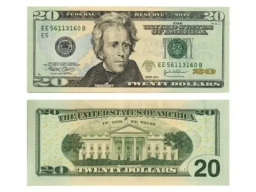 USD $20 Bills