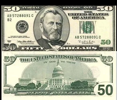 Buy $50 USD Bills