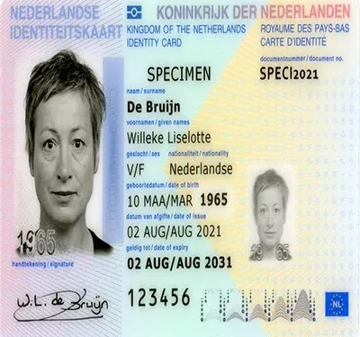 Buy Fake Dutch ID Card